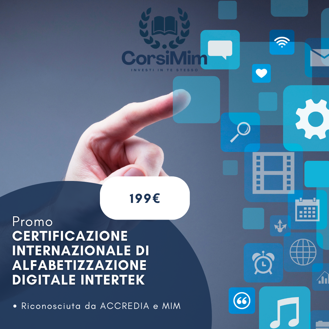 CERTIFICAZIONE INTERNAZIONALE DI ALFABETIZZAZIONE DIGITALE INTERTEK