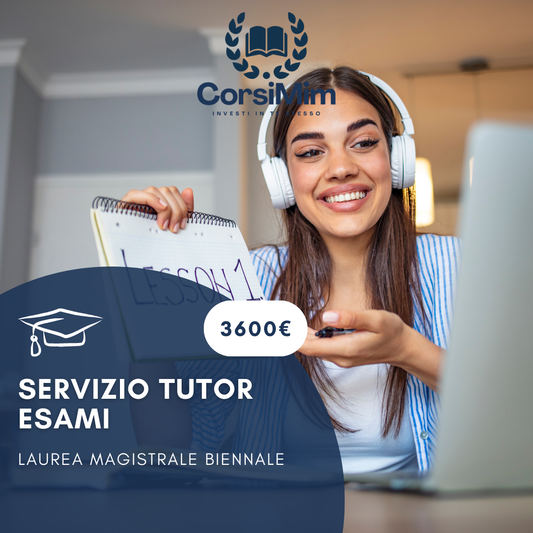 SERVIZIO TUTOR ESAMI LAUREA MAGISTRALE BIENNALE