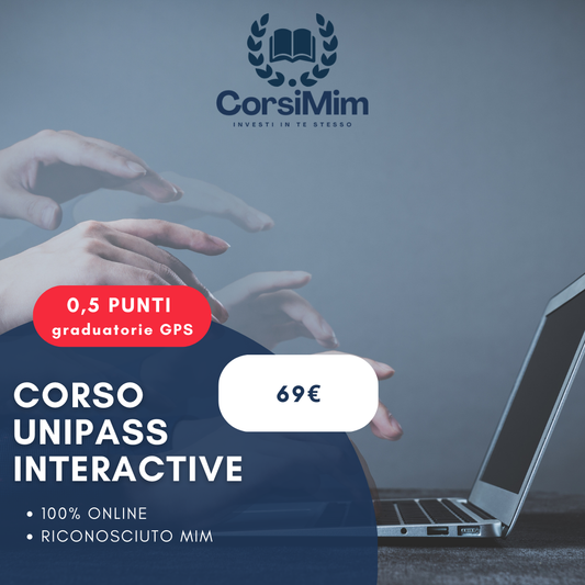 CORSO UNIPASS INTERACTIVE (0,5 PUNTI)