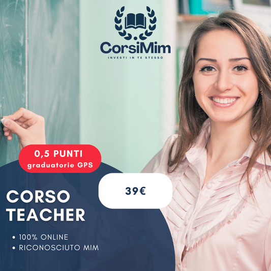 CORSO TEACHER (0,5 PUNTI)