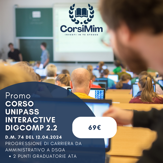 CORSO UNIPASS INTERACTIVE DIGCOMP 2.2
