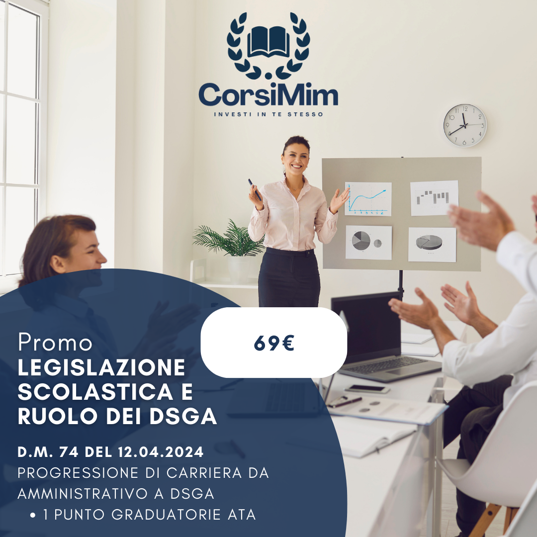 LEGISLAZIONE SCOLASTICA E RUOLO DEI DSGA